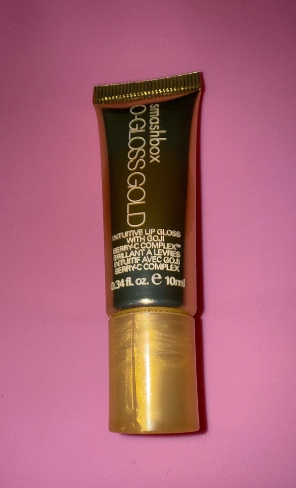 Brillo de labios intuitivo Smashbox O-GLOSS GOLD con complejo Goji Berry C 0,34 oz RARO Foto 1 de 1