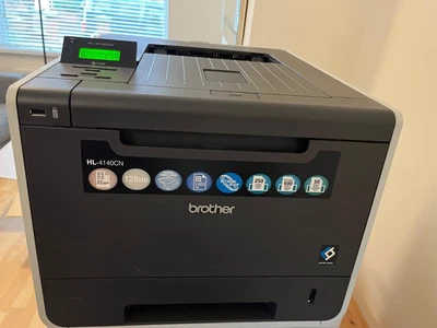 Brother HL-4140CN Colour Laser Printer – A4 – USB + Network – 22 ppm - Image 1 of 4