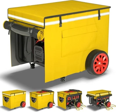 Cubierta de generador impermeable 32"x24"x24" mientras funciona se adapta a 3000W-10000W parte superior abierta Foto 1 de 4
