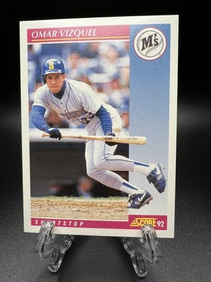 1992 Score - Omar Vizquel #162 - Image 1 of 2