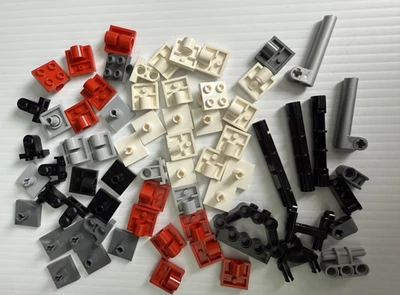 Lego Technic Plates w/ Pin & Pin Holes, Axle & Pin w/ Extension, Connector Block - Image 1 of 3