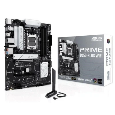 Carte Mère ASUS PRIME B650-PLUS WIFI AM5 DDR5 ATX Ryzen 7000 Wifi 6E M2 Antenne - Photo 1/4