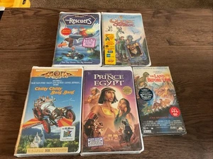 Set of 5 VHS Tapes sealed - Picture 1 of 12