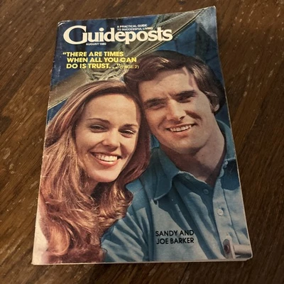 Guidepost Aug 1980 Inspirational Religious magazine Sandy And Joe Barker - Image 1 of 2