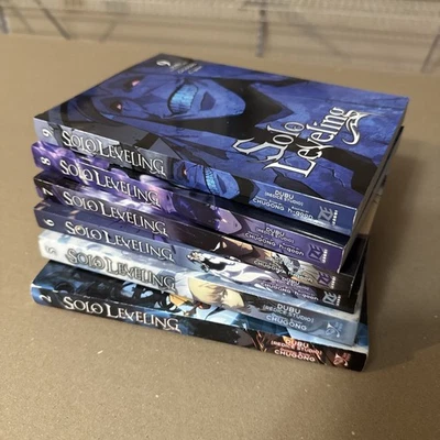 Solo Leveling Lot comic manga Vol 2 5 6 7 8 9 Book Set English - Image 1 of 4