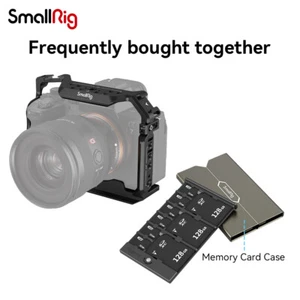 SmallRig Camera Cage+Memory Card Case for Sony a7R IV|a 7 IV|a 7S III|a 1|a 7R V - Picture 1 of 15