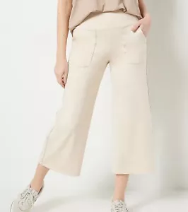 2555 zuda Z-Move Wide Leg Crop Pant SAND size XXS - Picture 1 of 1