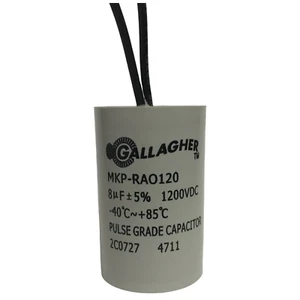 8uf 1200vdc Pulse grade capacitor Gallagher 2C0727 with leads electric fences - Picture 1 of 2