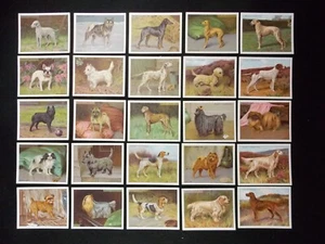 Wills carte sigarette cani seconda serie 1915 set completo 25 - Foto 1 di 2