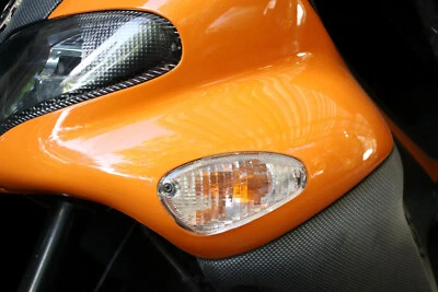 Gilera Runner 50 125 180 Blinker Glas Satz VORNE Klarglas Noname Indicator Lens - Bild 1 von 4