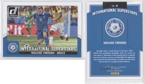 2015 Donruss International Superstars Press Proof Bronze /299 Vasilis Torosidis