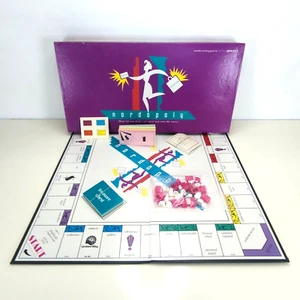 Vintage Nordopoly Nordstrom Brettspiel im Monopoly-Stil Worldopoly 1989 neu geöffnet - Bild 1 von 18