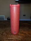 Ex Cond! Starbucks Pink Coral Insulated Vacuum Tumbler 16Oz Easter/Spring 2022
