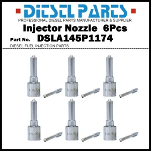6 Fuel Injector Nozzle DSLA145P1174 for Cummins 0432133775 0432133781 0432133787 - Foto 1 di 9