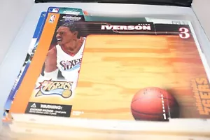 POSTER Allen Iverson Philadelphia 76ers McFarlane Toys Backing Sheet - Picture 1 of 1