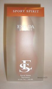 Escada SPORT SPIRIT women perfume edt 3.4 oz spray 100 ml discontinued NIB