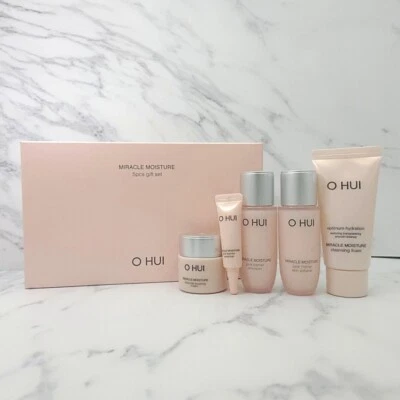 O HUI Miracle Moisture 5pcs gift set Skin-Barrier Moisturizing Firming K-Beauty - Image 1 of 4