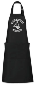 Black Riders MC Grillschürze Kochschürze Lord of Nazgul Biker Fun the Rings - Picture 1 of 1