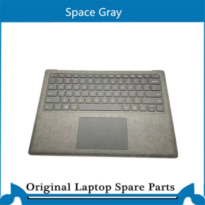 For Microsoft Surface Laptop 1 2 1782 1769 Topcase Assembly Keyboard w/Trackpad - Image 1 of 4