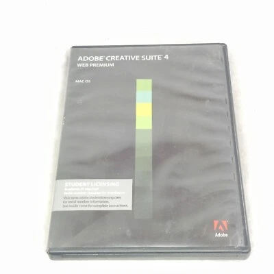 Adobe Creative Suite 4 Web Premium Mac OS Dreamweaver - Image 1 of 4