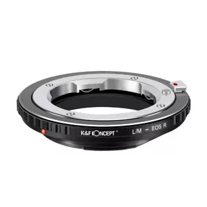 Adattatore obiettivo K&F Concept per obiettivi con attacco Leica M per fotocamera Canon EOS R/RF R5 R6 - Foto 1 di 7
