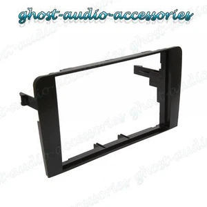 Audi Black Double DIN Car CD Stereo Radio Facia Fascia Surround Adaptor Plate - Picture 1 of 1