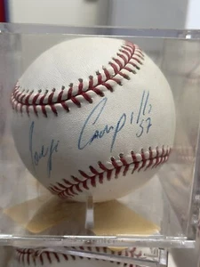 JORGE CAMPILLO ATLANTA BRAVES BÉISBOL MEXICANO AUTOGRAFIADO - Imagen 1 de 9