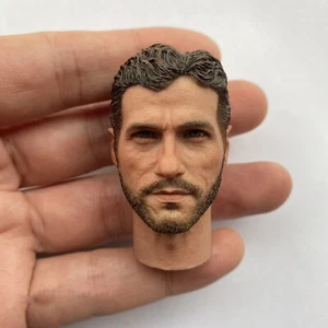 1:6 Beard U-Boat Commander Officer Man Head Sculpt Model Fit 12" Male Action Fig - Picture 1 of 3