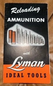 Vintage 50er Jahre Lyman Ideal Tools Waffe Munition Nachladen Broschüre - Bild 1 von 17