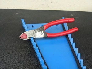 #bl641 Snap On 87ACF 7-1/4" Diagonal Cutter Pliers Talon Grip Cushion Throat - Picture 1 of 20