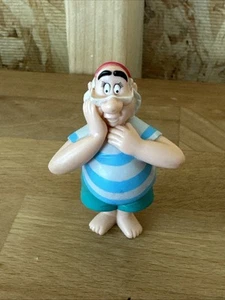 Figura de juguete coleccionable vintage de Peter Pan Mr. Smee de Disney McDonald's - Imagen 1 de 7