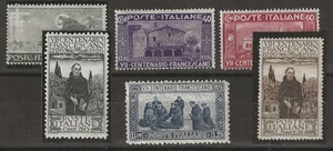 1926 Regno d'Italia - Serie completa S. Francesco MNH** - Picture 1 of 2