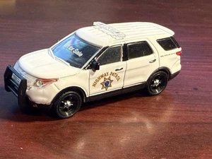 Greenlight 1/64 CHP Highway Patrol Ford Police SUV PRE PRODUCTION DECO SAMPLE - Picture 1 of 11