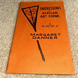 IMPRESSIONS OF AFRICAN ART FORMS by Margaret Danner 1969 3rd Printing - Picture 1 of 16