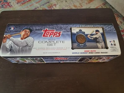 2012 Topps полный незапечатанный заводской набор с Бейб Рут кольцо карта - Изображение 1 из 4
