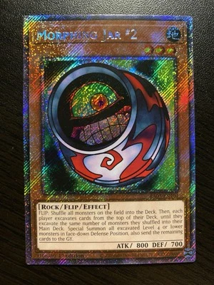 Morphing Jar #2 RA03-EN100 - 1st Edition - Platinum Secret Rare - VLP - Image 1 of 3