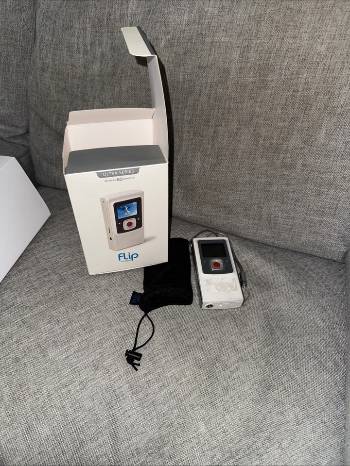 Flip Video Ultra Series HD 2GB High-Quality Video Recorder - Image 1 of 4