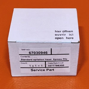 Braun Service Replacement Standard Epilation Head Xpress Pro Part # 67030946 - Picture 1 of 6