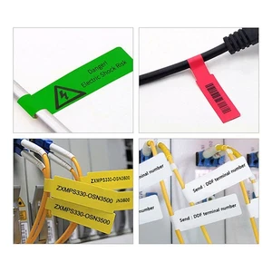 150Pcs/5 Sheets Cable Labels Wire Marking Network Waterproof Laser Sticker T_bf - Afbeelding 1 van 8