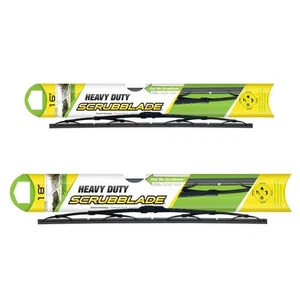 For American Motors Pacer Triumph TR7 Scrubblade Platinum Wiper Blade Set GAP - Picture 1 of 4