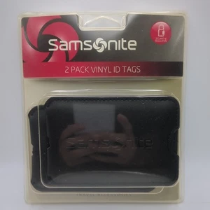 Pack de 2 etiquetas de identificación de vinilo Samsonite (2013) - Imagen 1 de 10