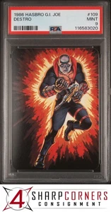 1986 HASBRO G.I. JOE #109 DESTRO PSA 9 - Picture 1 of 3