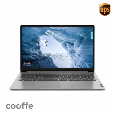 Lenovo IdeaPad 1 15 Inch Full HD Laptop Intel Celeron N4120, 4GB RAM, 128GB SSD - Immagine 1 di 4