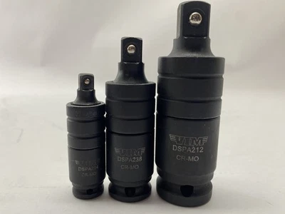 VIM Tools 3pc Pinless Dual Swivel / Universal Impact Adapter Set - Image 1 of 3