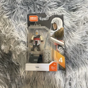 MEGA Construx Heroes Series 4 Assassins Creed EZIO Mini Figure GBG37 2018 - Picture 1 of 3