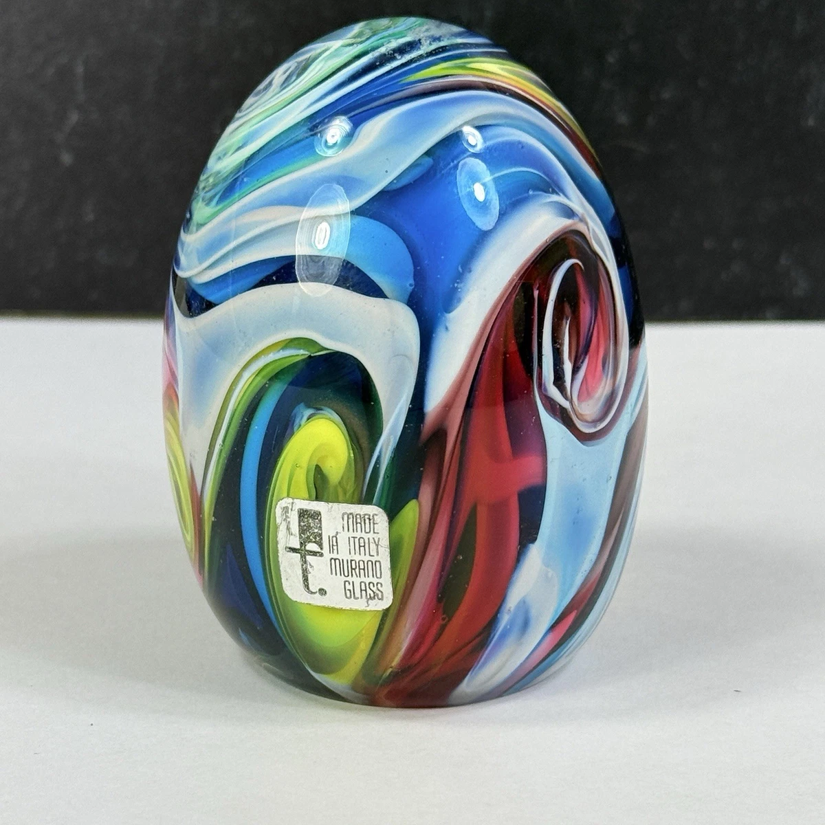 Murano Glass Egg In Glass Paperweights for sale | eBay