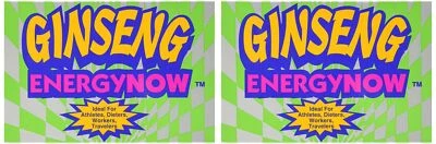 ¡Ginseng Energy Now! Energy Now Ginseng! ¡2 cajas! - 48 Paquetes X 3 a un Pack! Foto 1 de 2