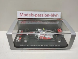 McLaren MP4-26 Jenson Button Chinese GP 2011 1/43 Spark - Foto 1 di 15