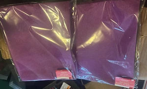 2 Packs Creatology Purple Felt Sheets Pack Craft Supplies 9x12 inches - Picture 1 of 2