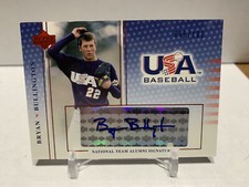 Bryan Bullington 2005 USA Baseball National Team Alumni Signatures Blue Ink /100